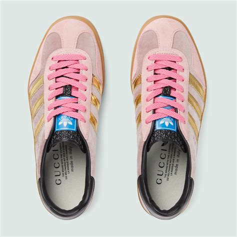 gucci adidas gazelle women's|Adidas x Gucci gazelle sneaker.